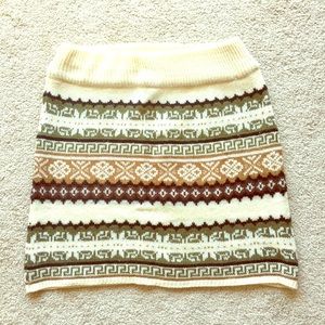 Sweater skirt